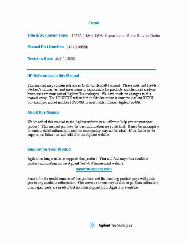 Agilent Technologies WasherDryer 4278A-page_pdf